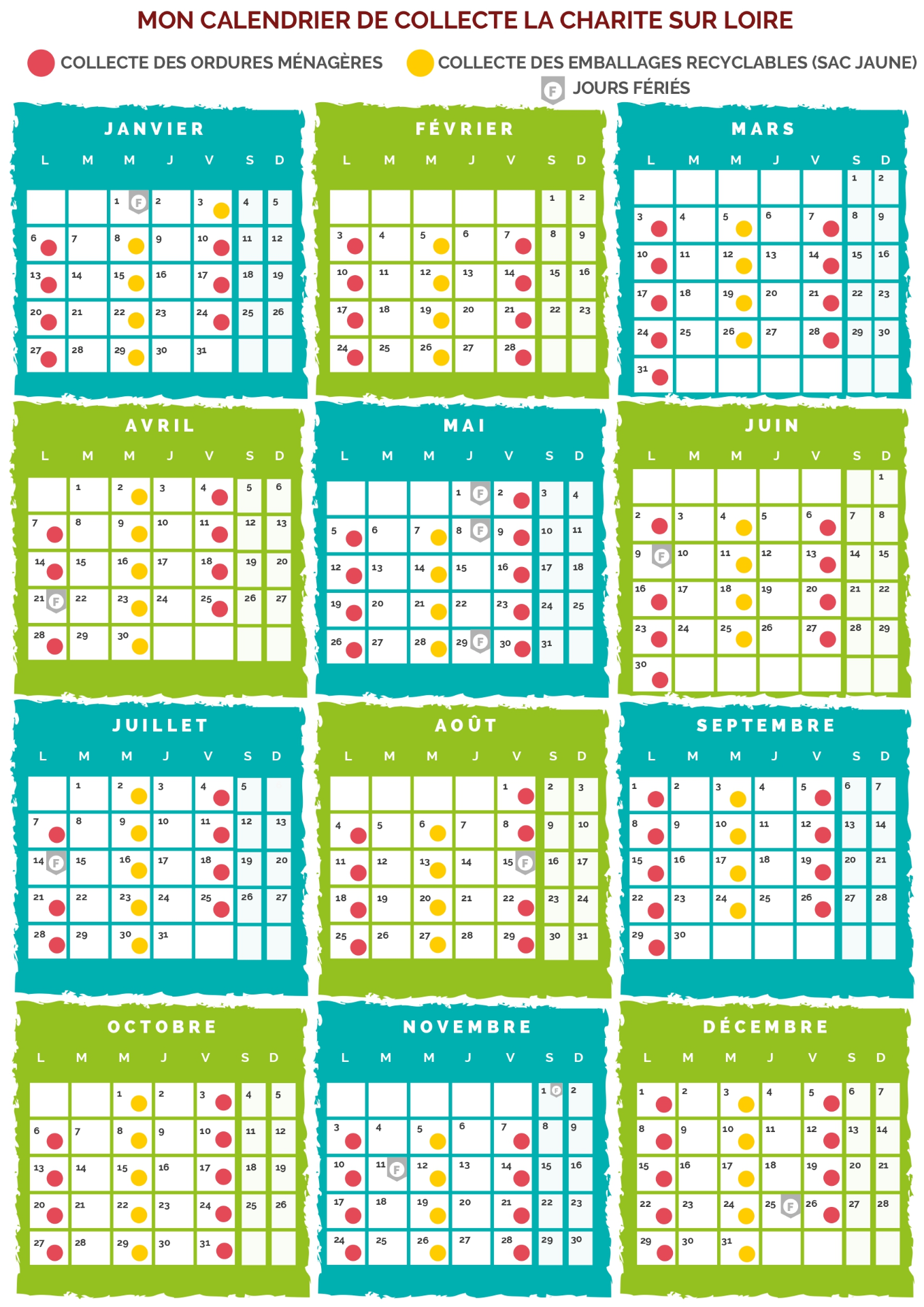 Calendrier de collecte