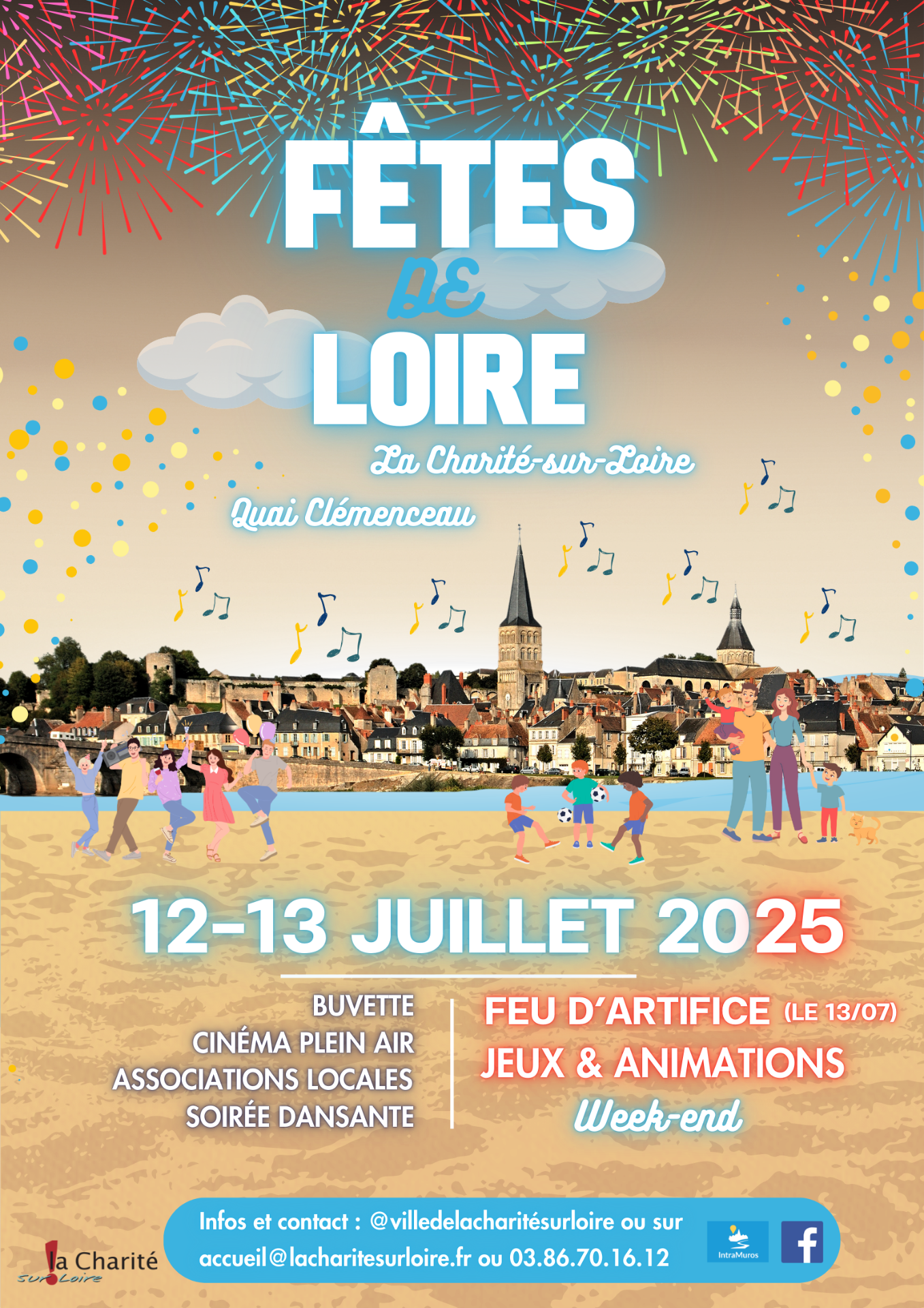Affiche Fêtes de Loire 20205 