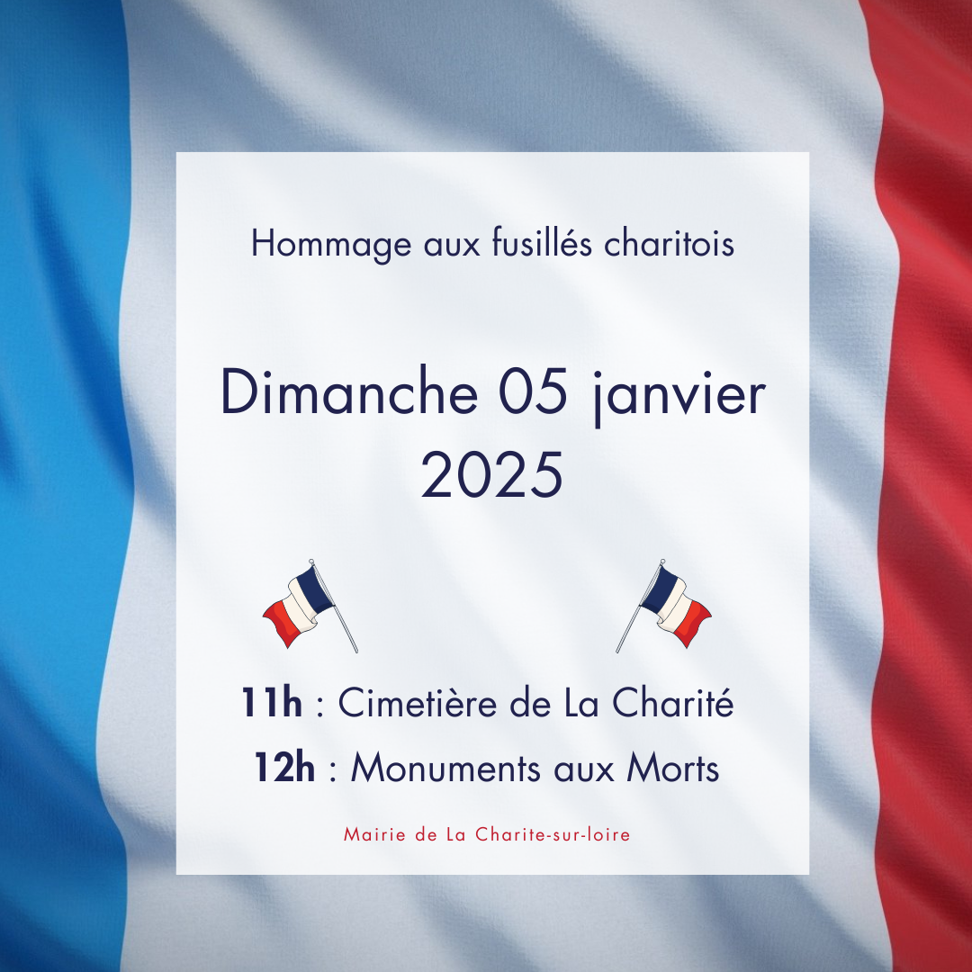 Commémoration en hommage aux fusillés charitois 