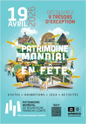 Affiche Patrimoine en fête - 19 avril 