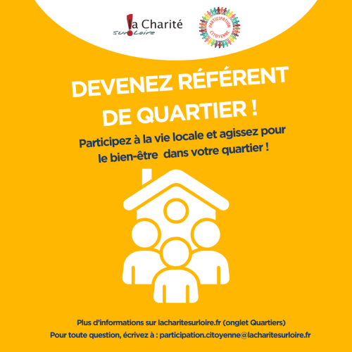 Appel à référents de quartiers 