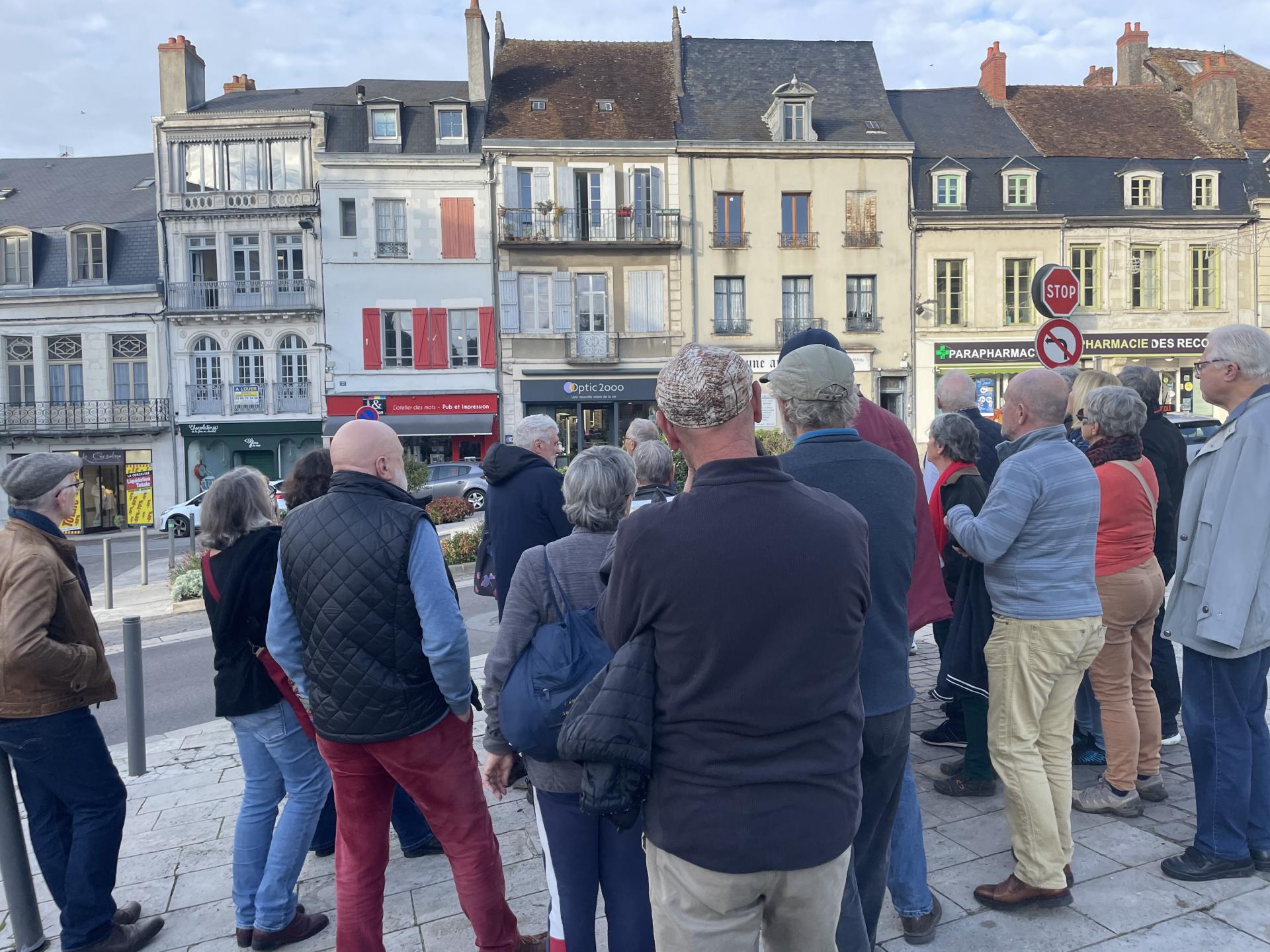 Balade urbaine à La Charité sur loire du 05.11.2024