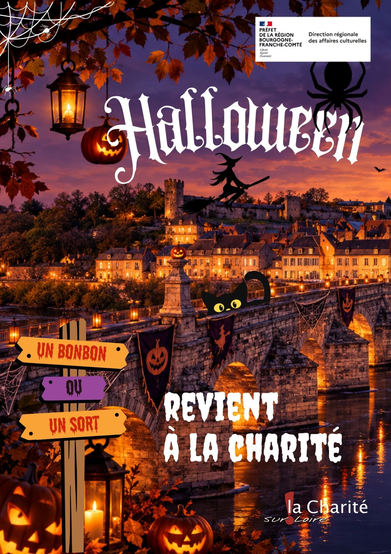 affiche d'halloween
